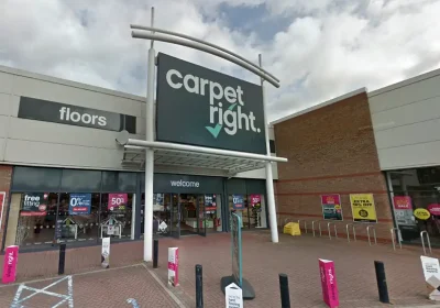 The Carpetright branch in Taunton. Picture: Google