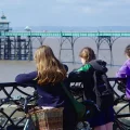 People can now walk or cycle more safely between Weston and Clevedon piers. Picture: North Somerset Council