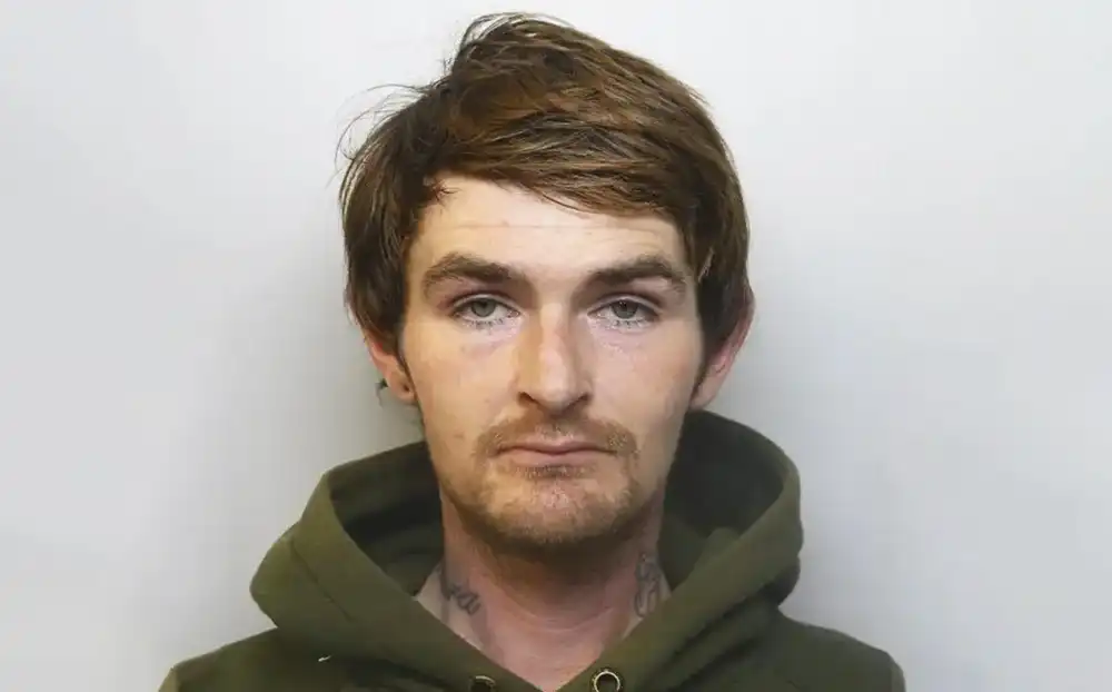 Cory Farrar, of Bridgwater, has been jailed for three years. Picture: Avon & Somerset Police