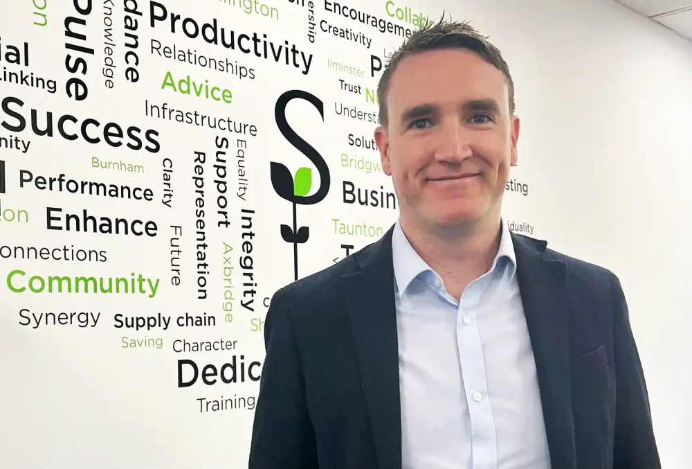 David Crew has been appointed MD at Somerset Chamber of Commerce