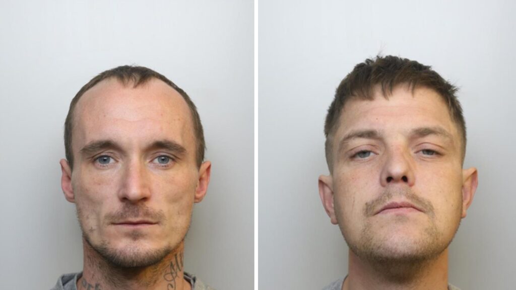 Andrew Dymock and Robert White Picture: Avon and Somerset Police