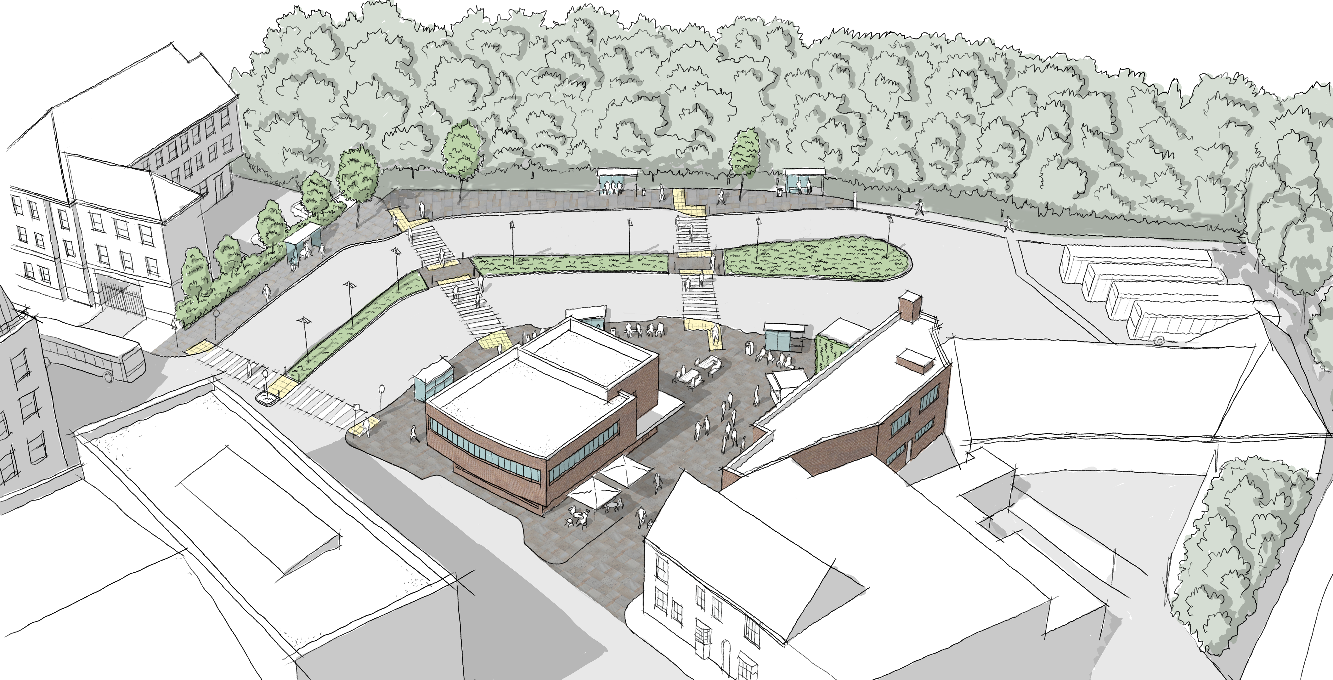 The proposed plans for the site Picture: Somerset Council