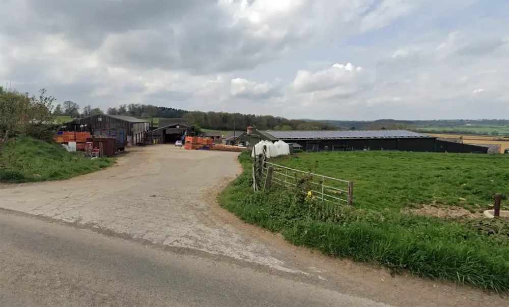 Heywood Farm near Radstock. Picture: Google