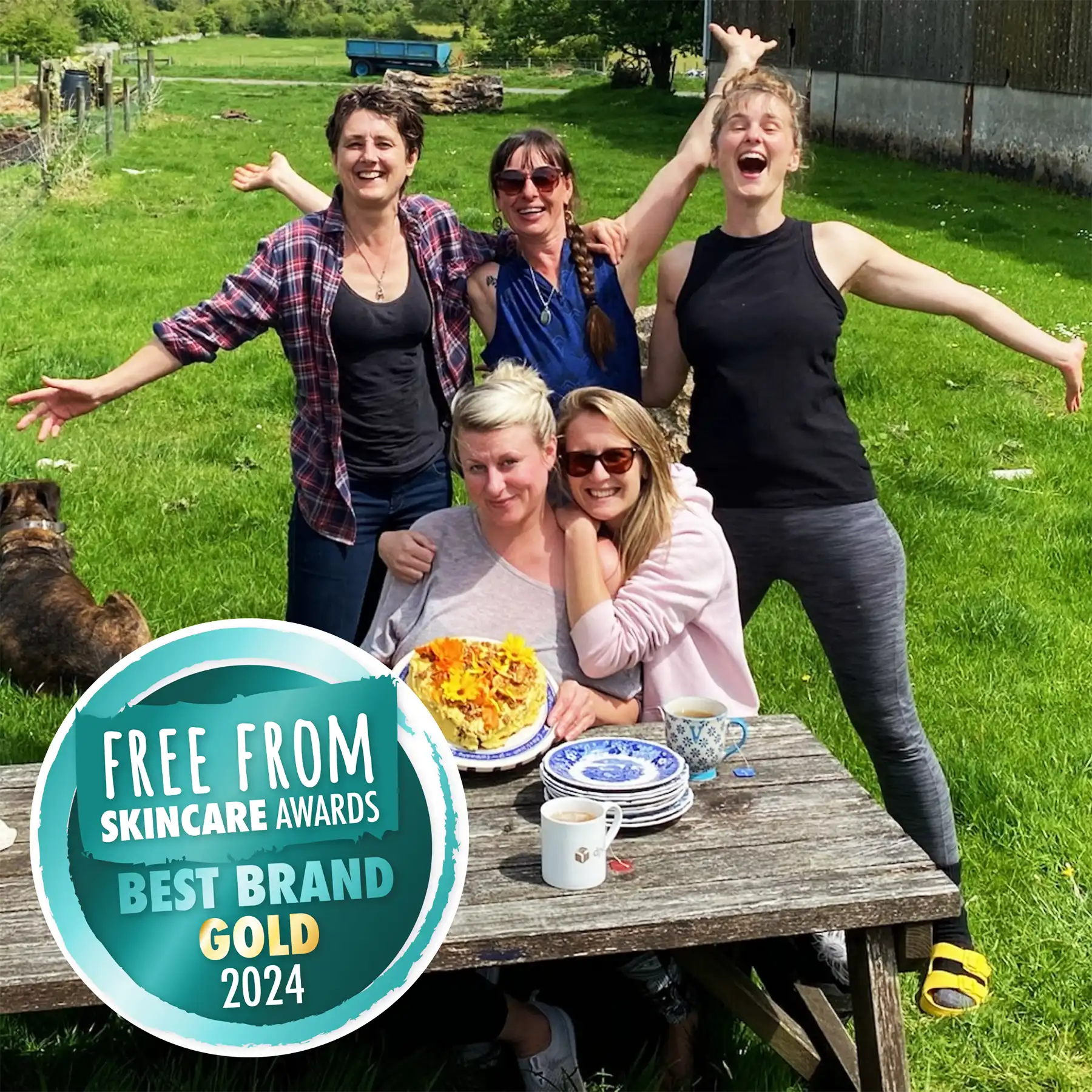 The team at Lyonsleaf celebrate their latest haul of awards