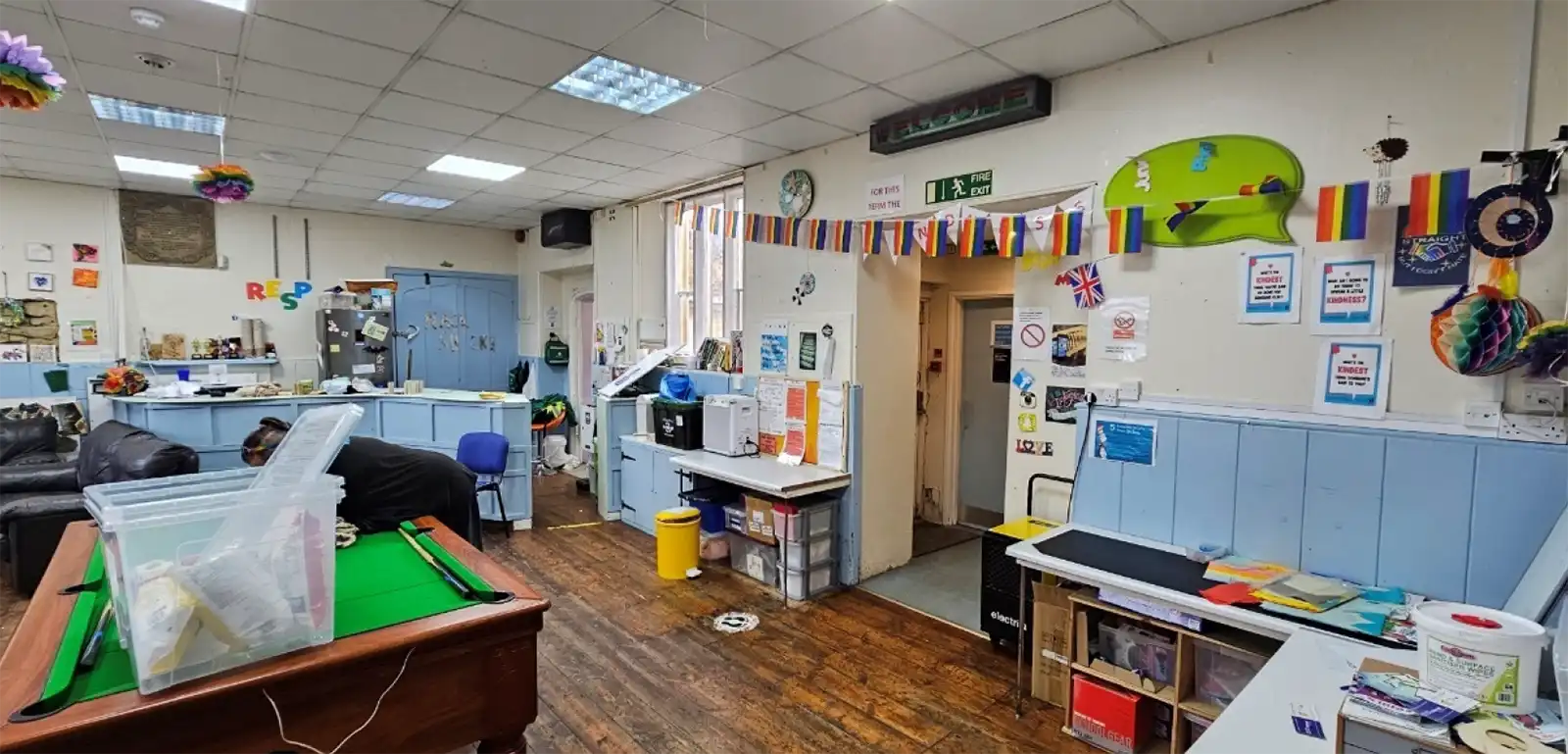 The interior of the youth centre would get a complete overhaul. Picture: Stone + Partners/Somerset Council