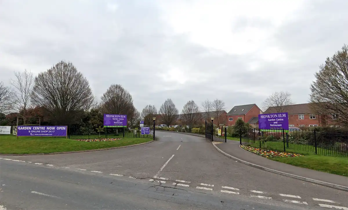 Monkton Elm Garden Centre is surrounded by the Monkton Heathfield urban extension. Picture: Google
