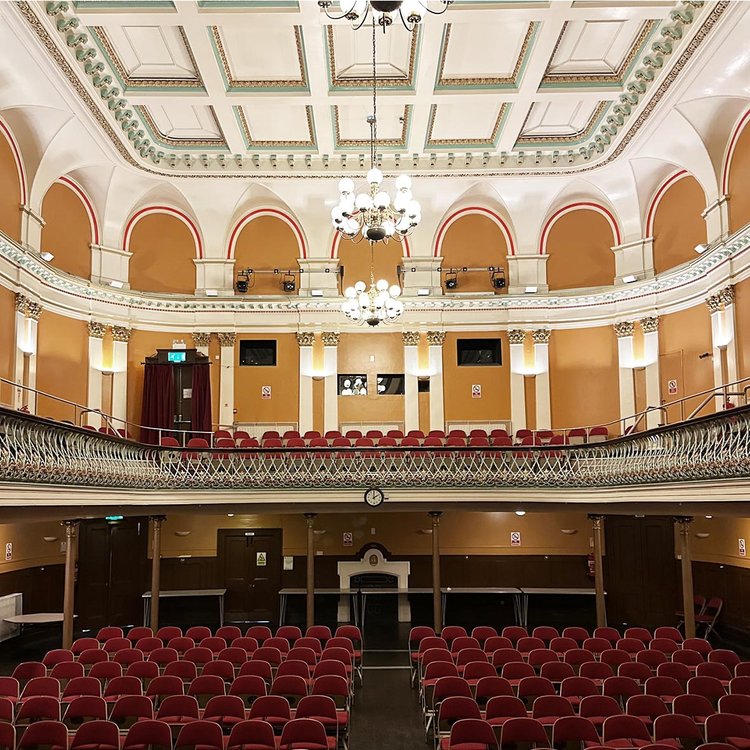 There are plans to upgrade the auditorium as a venue for theatrical performances Picture: Connolly Wellingham