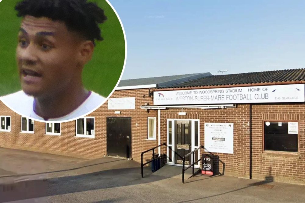 England star Ollie Watkins' journey to the Euro 2024 final came via Weston super Mare... Pictures: Google/Ardfern