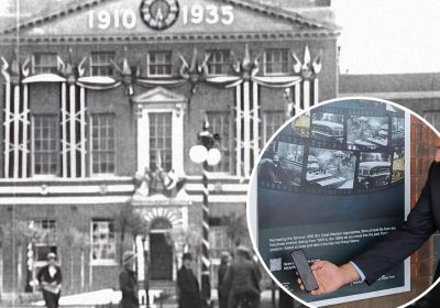 People can step back in time to places like Taunton via the new videos. Pictures: GWR