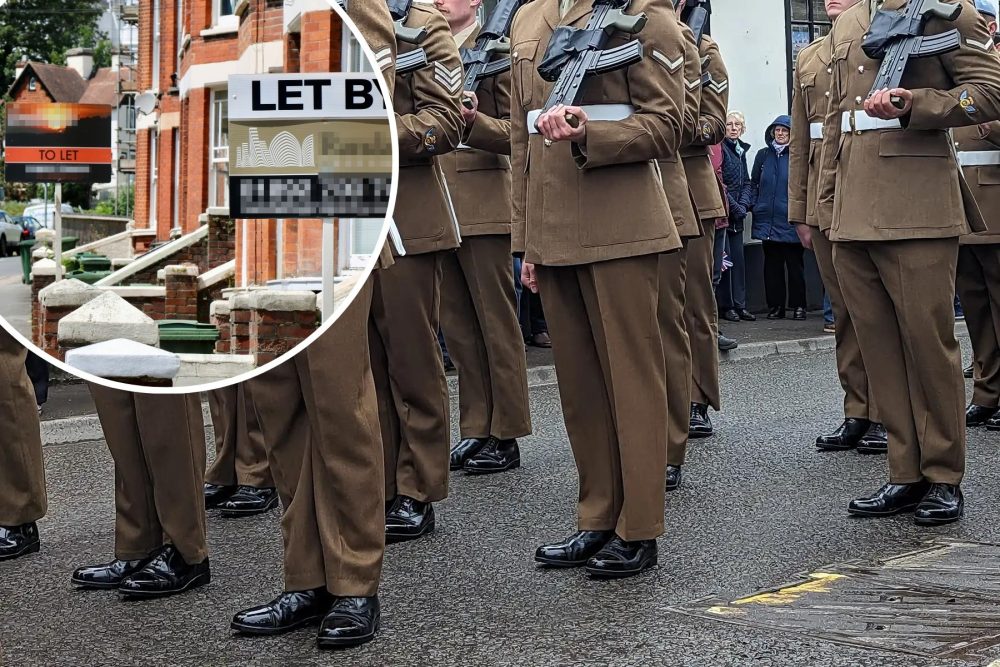 It is understood people are being evicted to accommodate servicepeople in Wincanton. Pictures: NBV/Ethan Wilkinson/Unsplash
