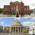 Market House in Taunton, top, and Cornhill in Bridgwater could be sold off by cash-strapped Somerset Council