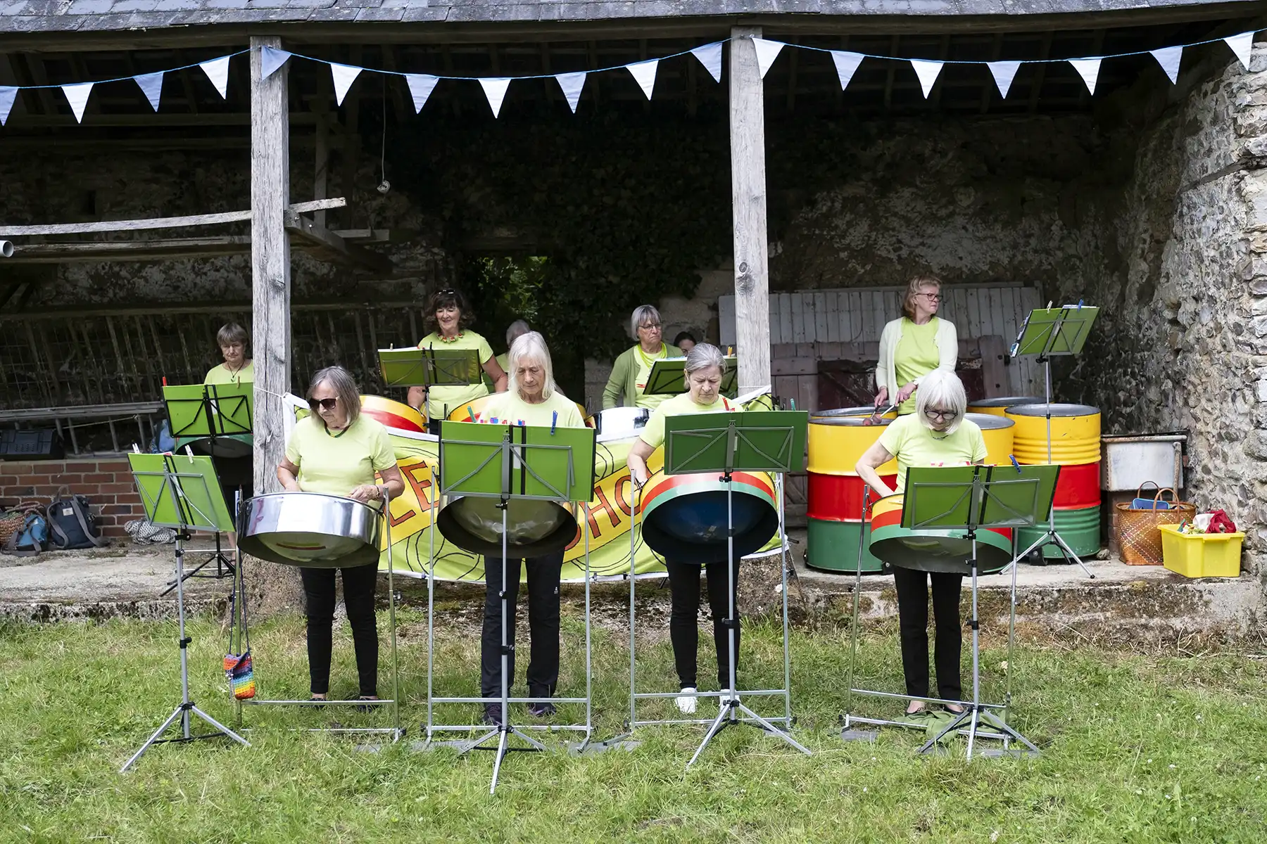 Steel the Show performed for show goers