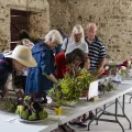 Judges at Wambrook Flower Show