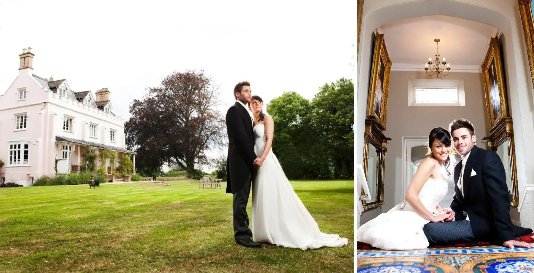 Woodlands Castle hosted many weddings - creating memories to last a lifetime...