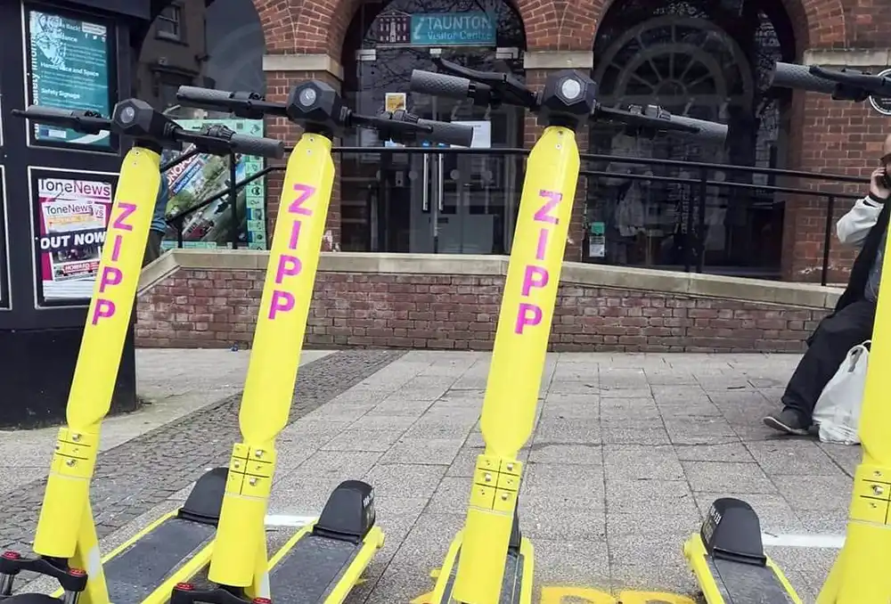 ZIPP has been running the trials in Taunton, Minehead and Yeovil since 2020