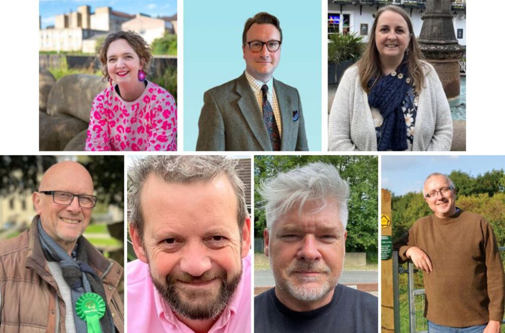 Anna Sabine, David Swain, Lucy Trimnell, Martin Dimery, Gavin Heathcote Shaun Hughes and Robin Moss