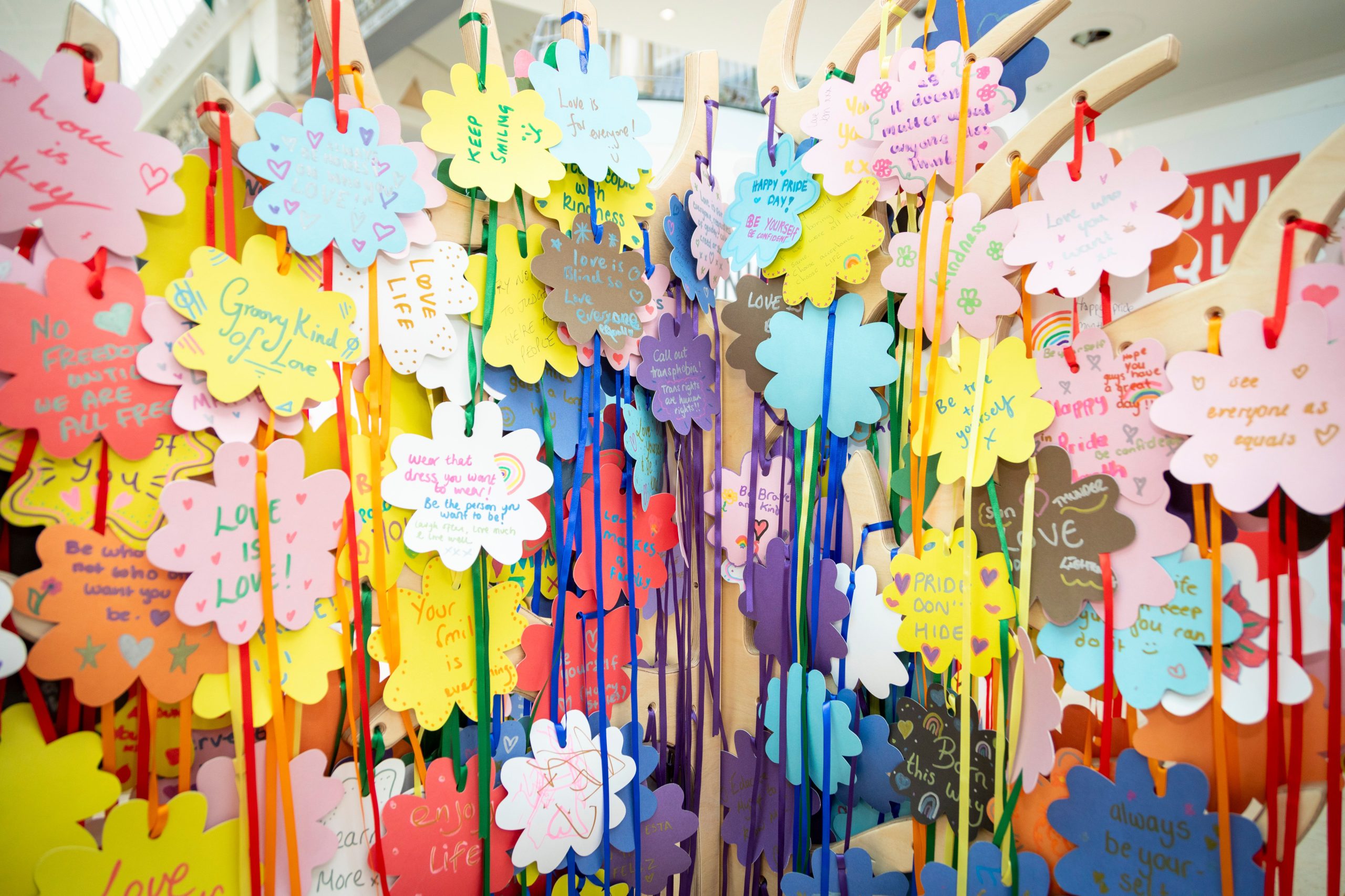 The community art piece is touring the country Picture: Clarks Village