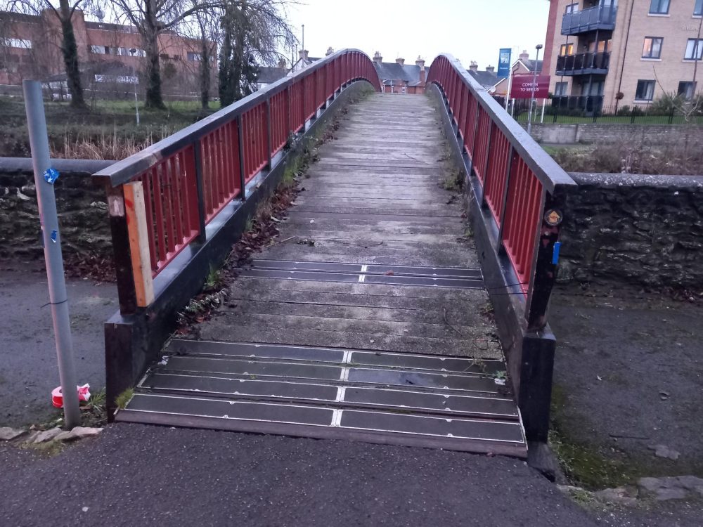 The removal of the bridge will take place next week Picture: Somerset Council