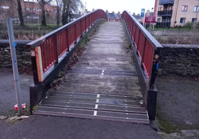 The removal of the bridge will take place next week Picture: Somerset Council