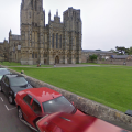Cathedral Green, where the incident took place Picture: Google Maps