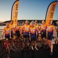 The nine riders from Langport Cycle Club Picture: Langport Cycle Club