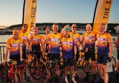 The nine riders from Langport Cycle Club Picture: Langport Cycle Club