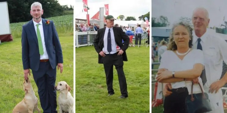 Andrew Carless, Dennis Smith and Claire Stride (pictured with Dennis) all sadly died in the crash a fortnight ago Picture: Avon and Somerset Police