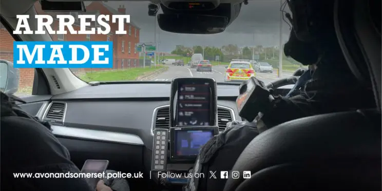 A man in his 30s was arrested Picture: Avon and Somerset Police