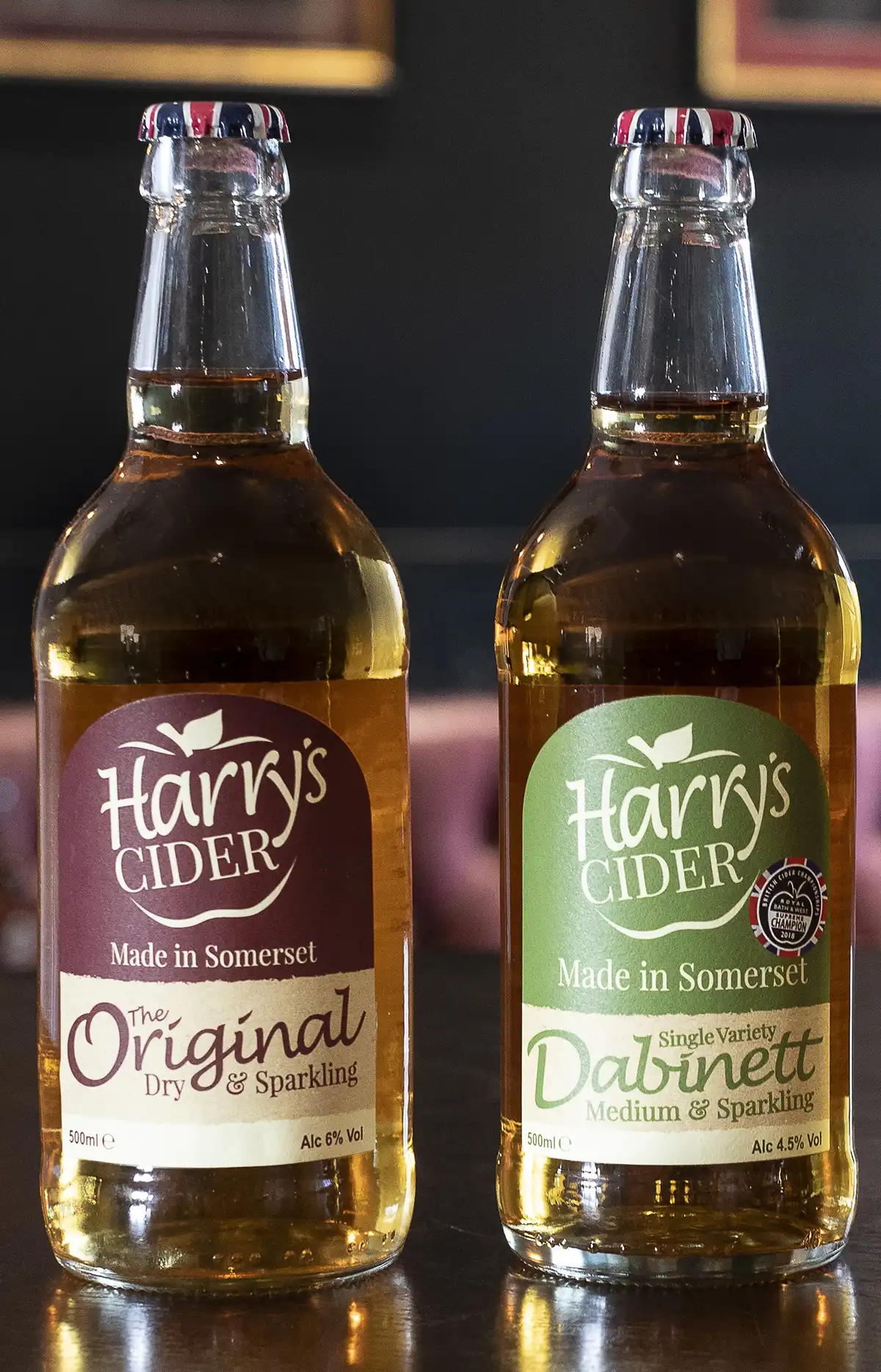 The Original and Harry's Dabinett Ciders picked up national recognition