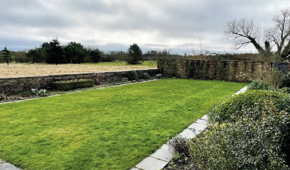 The pool would be built in a garden to the rear of a parlour building. Picture: Jinny Blom/Somerset Council