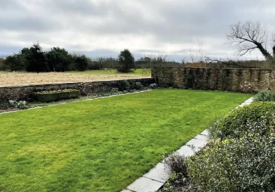The pool would be built in a garden to the rear of a parlour building. Picture: Jinny Blom/Somerset Council