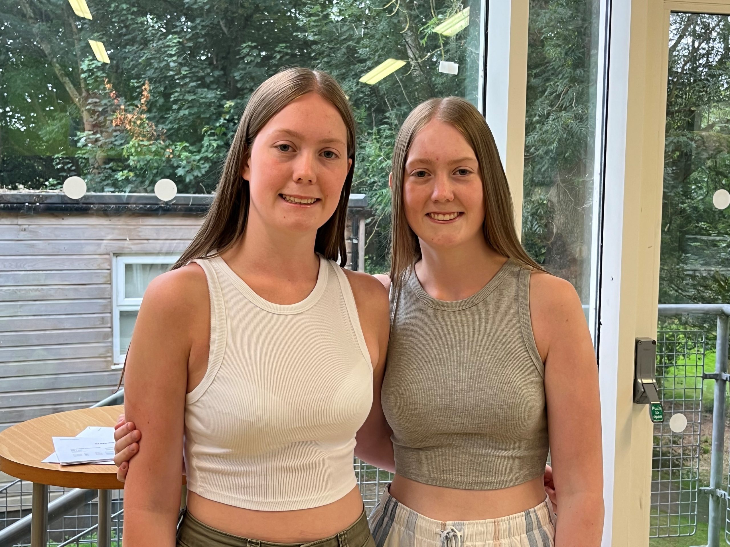 Jasmine and Daisy Grant Picture: Sexey's School