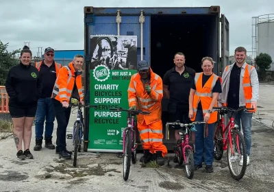 On Your Bike is reusing cycles collected by SUEZ as part of a Somerset Council collections service