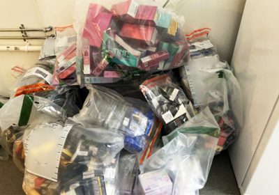 Some of the goods seized during Operation Harmony in Weston super Mare. Picture: North Somerset Council
