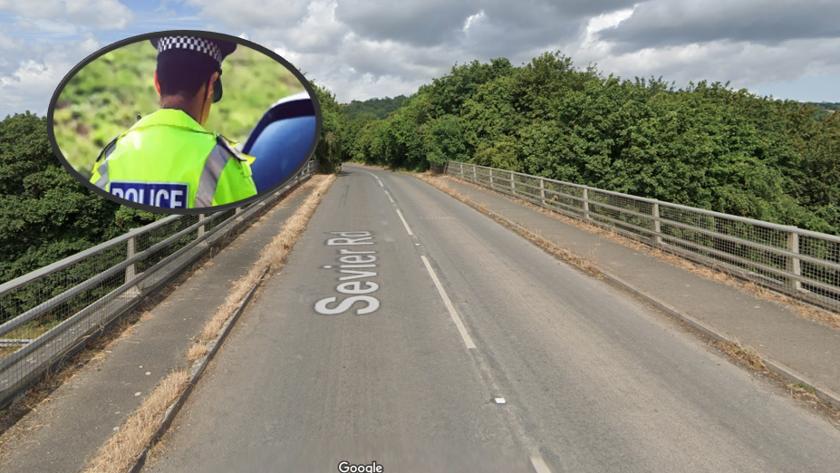 The pedestrian is in a critical condition Pictures: Avon and Somerset Police, Google Maps