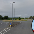 The A37 roundabout at Barwick will be closed overnight from Monday to Friday next week Picture: Google Maps