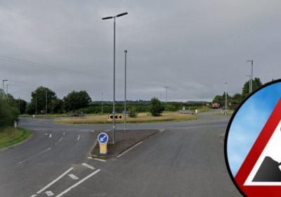 The A37 roundabout at Barwick will be closed overnight from Monday to Friday next week Picture: Google Maps