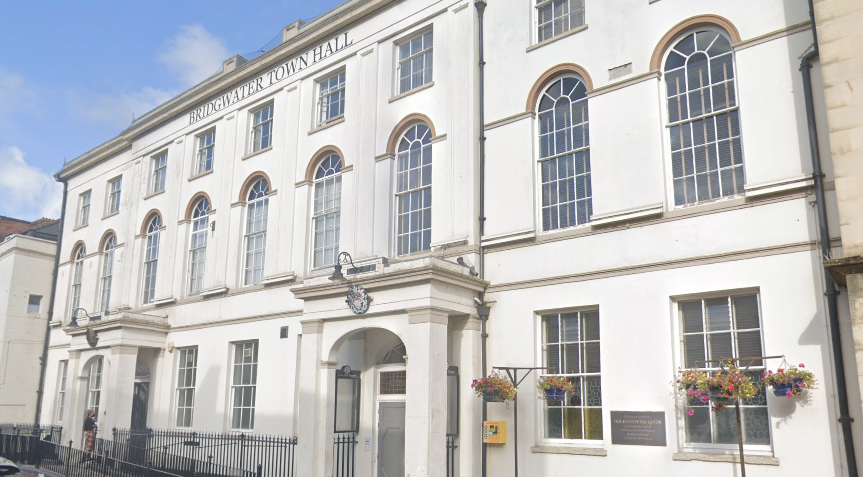 Bridgwater Town Hall is undergoing a huge renovation project. Picture: Google