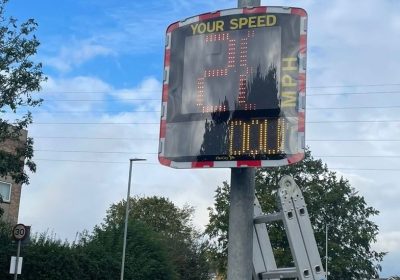 SID's such as this will appear throughout the town Picture: Bridgwater Town Council