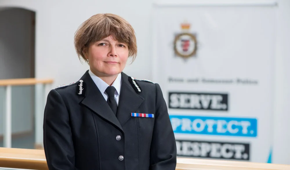 Chief Constable Sarah Crew chaired the misconduct hearing