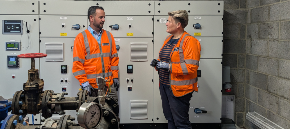 Sarah Dyke MP visited Wessex Water sites last week Picture: Sarah Dyke