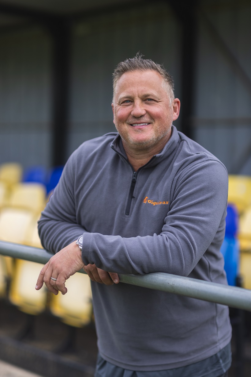 Sports Fund Ambassador Darren Gough Picture: Gigaclear