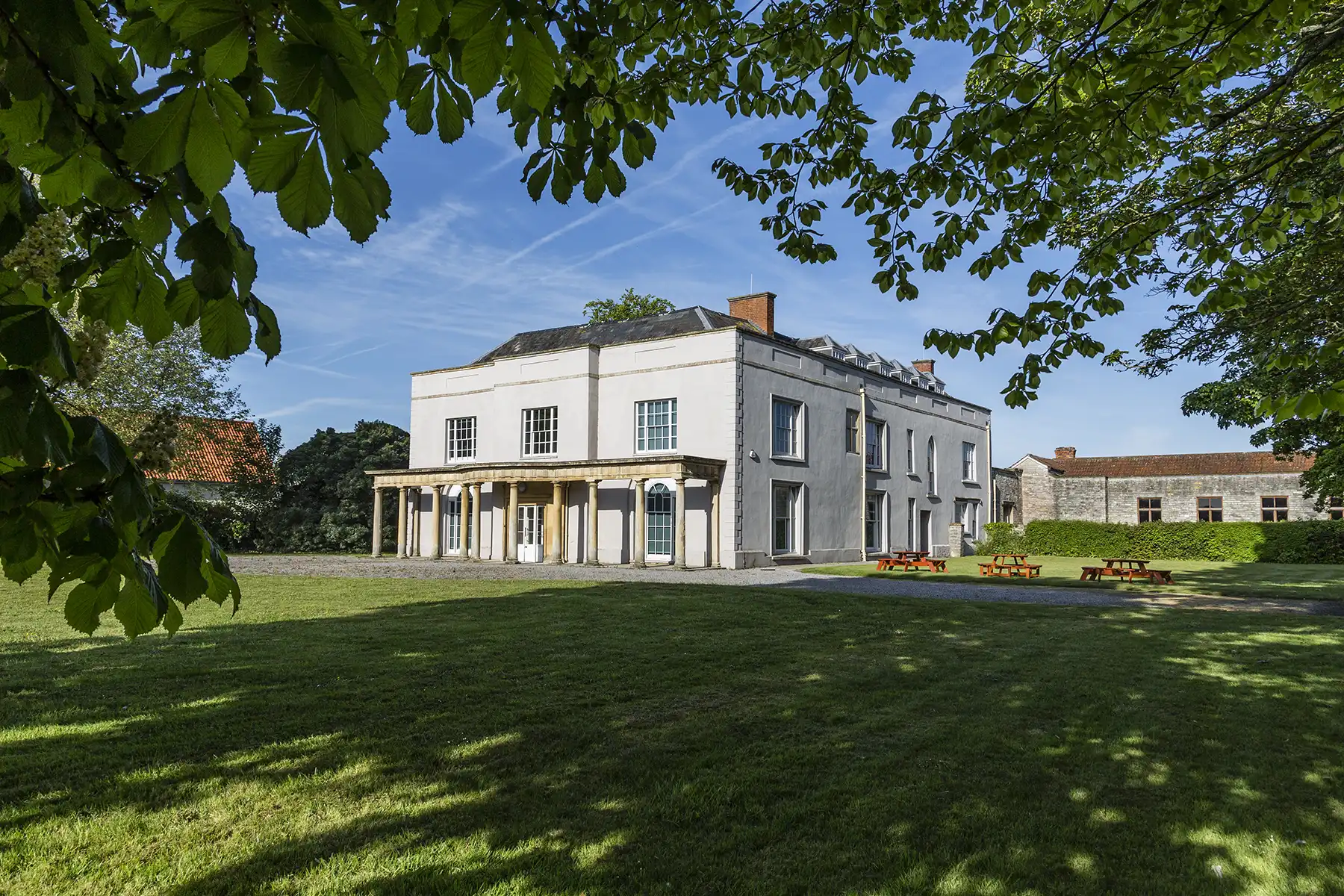 The Grange sits at the heart of the Clarks empire in Street