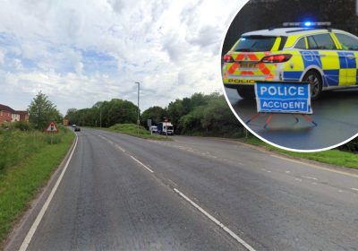The crash happened on the A38 in Bridgwater on Sunday morning. Picture: Google