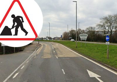 The A38 between Express Park and the A39 in Bridgwater will be closed overnight for three weeks. Picture: Google