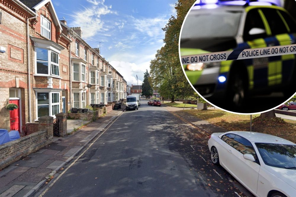The incident unfolded in Belvedere Road, Taunton, on Sunday afternoon, police said. Picture: Google