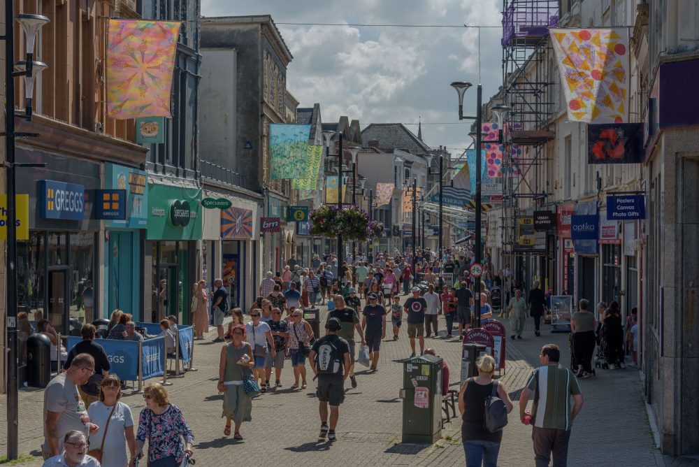 Vacant units in Weston-super-Mare's town centre could get a new lease of life. Picture: Google Maps