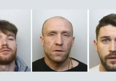 Curtis Coburn, Karl Richardson and Zack Wildman Picture: Avon and Somerset Police