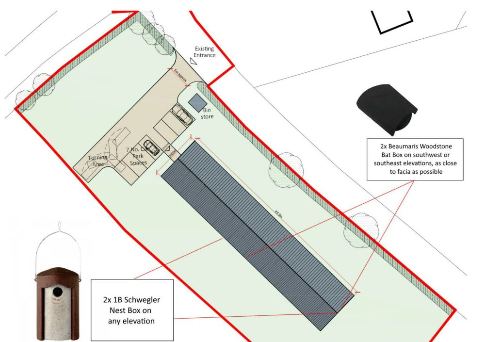 The proposed site plan Picture: Collier Planning