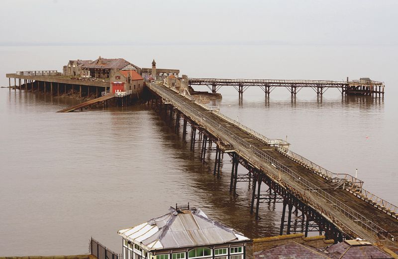 Work is underway on plans to restore Birnbeck Pier in Weston. Picture: Mark Robinson